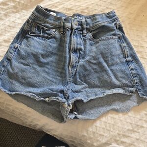 Highest rise 90s Boyfriend Jean Shorts